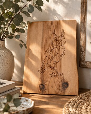 Deska z sową, Wooden Love