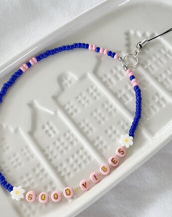 Charms do telefonu  GOOD VIBES blue, NOMAD