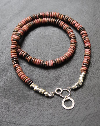 Naszyjnik z rodonitem, fado