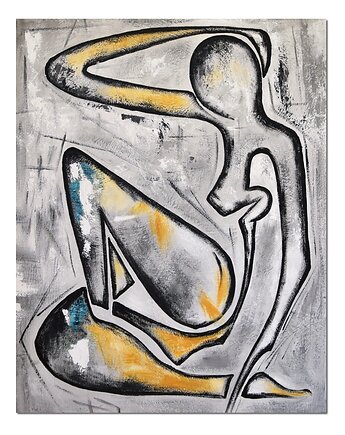 Akt, Matisse, nowoczesny obraz ręcznie malowany, Galeriai