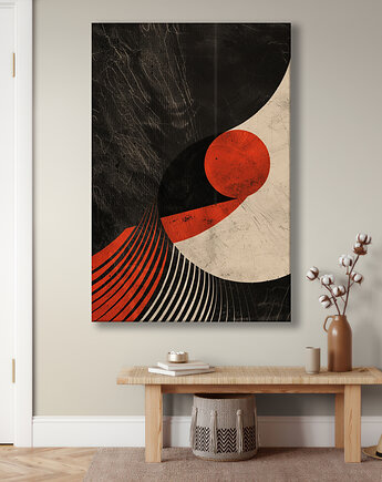 Geometria natury - Obraz na płótnie - Druk Blejtrama, Minimalizm, Loft #21, Black Sapphire Art
