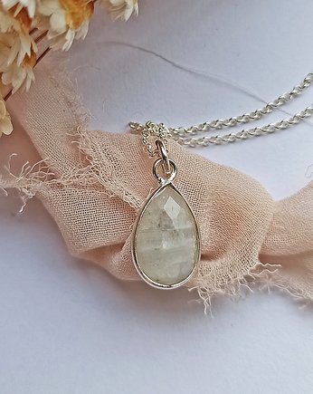 Naszyjnik Kamień Księżycowy Srebro 925, Loa Jewellery