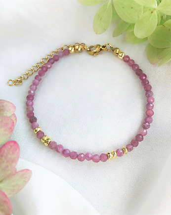 Bransoletka Glee z różowym turmalinem, Gleeme Jewellery