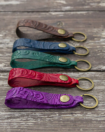 Skórzany brelok do kluczy, Shirei Leatherwork