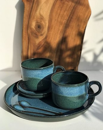 Patera ceramiczna / filiżanka 2 szt / zestaw dla dwojga, Ceramika Tyka