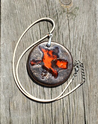 Wisiorek ceramiczny - Magma, Beasolart