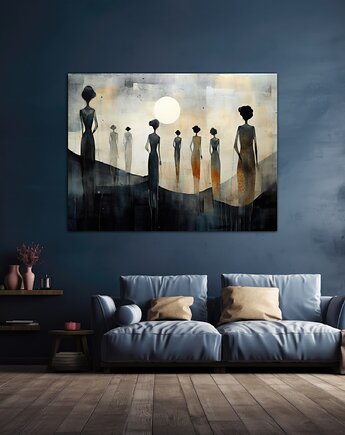 Wiktoriańska Praga - Plakat - Impresjonizm, Loft, Black Sapphire Art
