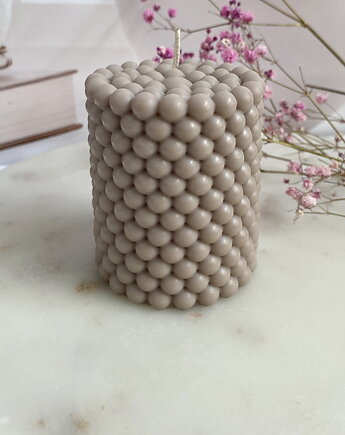 Świeca sojowa ekologiczna dekoracyjna "Bubbles" 60x75mm, Coccola JEWELLERY