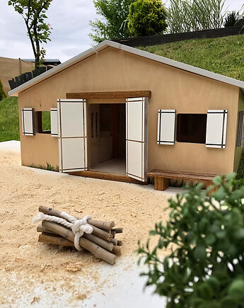 Mini stajnia dla koni, We made it