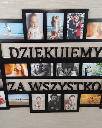 Multirama ramka na zdjęcia Dziękujemy za Wszystko 20 zdj 15x10, Wajdrew