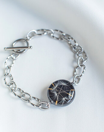 Bransoletka z rzęsek dmuchawca, nature gift