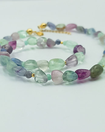 Choker & Bransoletka Fluoryt, Bizuteria Lula