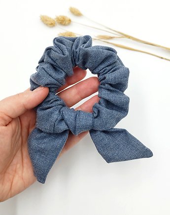 Scrunchie/frotka Niebieska, wu handmade