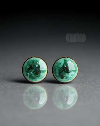 Mini Malachitowe 6mm/stal chirurgiczna/, Magda Łysiak