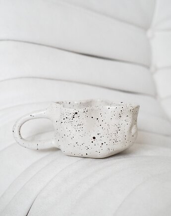 Kubek w kropki 300 ml, rel ceramic
