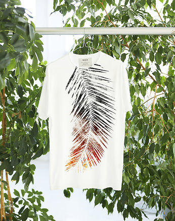 Gray&Orange MAN T-shirt, SELVA