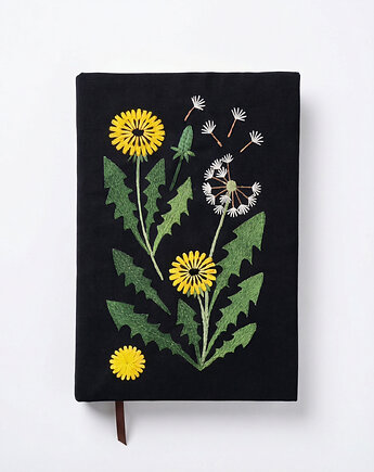 Haftowany notes - mniszek lekarski, PanFelicjan