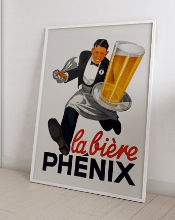 Plakat Vintage Retro Beer, Storelia