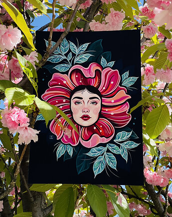 Plakat - WIOSENNA PANIENKA - Limitowana edycja, Cup of Layna