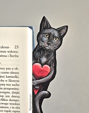 Zakładka do ksiązki Kotek Lucynka, Pan Pelican