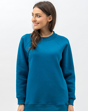 Bluza basic ciepła ,,SEDA" petrol, 3 for U
