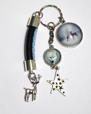 Breloczek - Sarenki, wilk, gwiazdka, yenoo