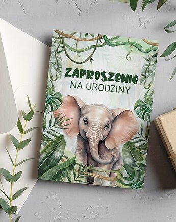 Zaproszenie na urodziny dziecka kartka HK4, TamTamTu