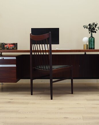 Biurko palisandrowe, włoski design, lata 70, Ico & Luisa Parisi, MIM Roma, Przetwory design