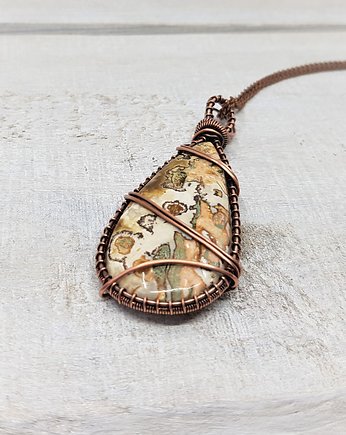 Indonezyjski jaspis picasso m95, JanArt