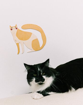 Plakat Muffin the cat - dekoracja ścienna, Milin