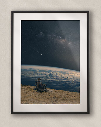 Plakat minimalistyczny - Outsider, DAPIDOKA