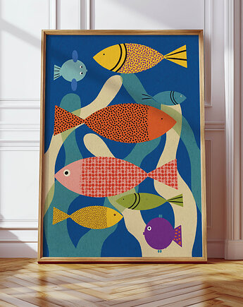 Plakat Ryby, MUKI design