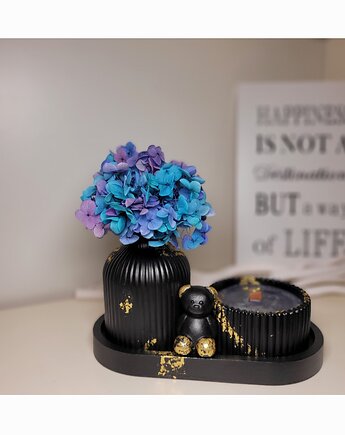 Zestaw dekoracyjny z hortensją, Florals&Moss
