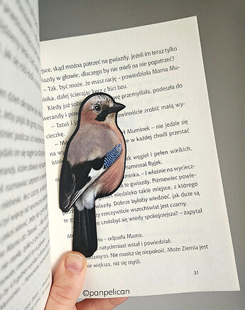 Zakładka do ksiązki Sójka, Pan Pelican