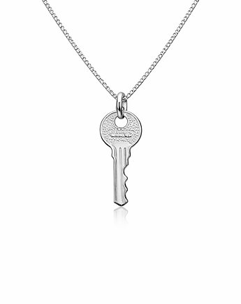 KLUCZ naszyjnik - srebro, złoto, róż, ISSI Jewelry