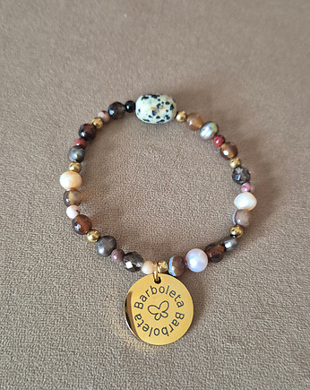 Bransoletka z kamieni naturalnych No 05, barboleta