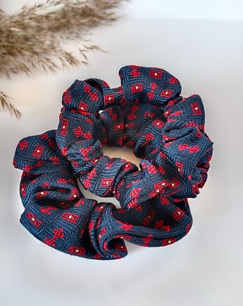 Jedwabne scrunchie, gumka do włosów - zestaw 2 scrunchie, Tullale