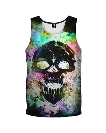 Bokserka Top Girl DR.CROW Neon Skull Pastels, DrCrow