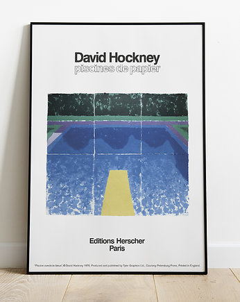 David Hockney-Plakat do wystawy, Pas De LArt