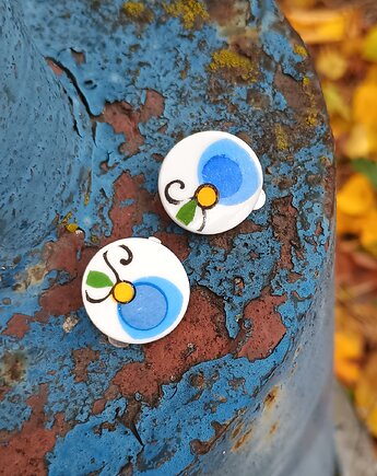 Klipsy kaszubskie, biżuteria z talerzy