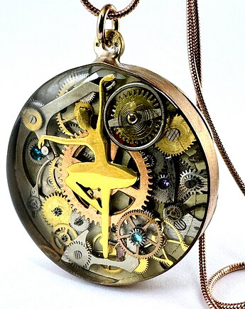 Wisior dwustronny - Lekkość Bytu V (unikat), DROBINY CZASU