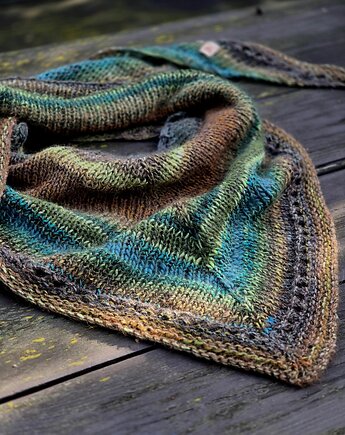 Carmeline 2 / chusta z Noro, agat handmade