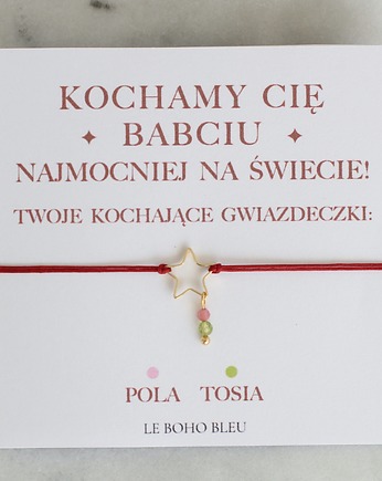 Dla Babci - Kamienie Urodzeniowe Wnucząt, Le Boho Bleu