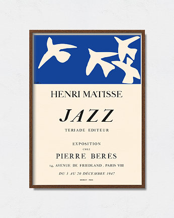 Henri Matisse grafika modern, inspiracja, Pas De LArt