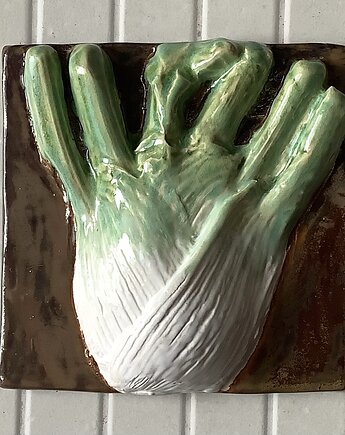 Dekor ceramiczny z serii Vegedecors, Ceramystiq