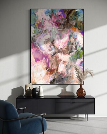 Obraz abstrakcyjny 100x70 cm, Dorota Ferens