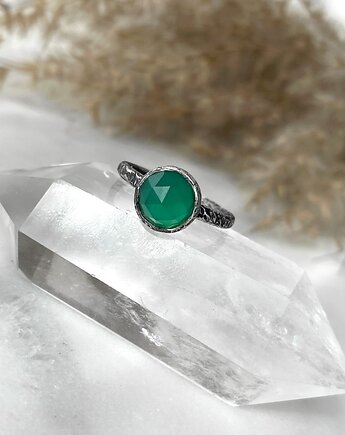 Pierścionek Szmaragd na surowo, Marisella