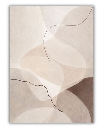 Plakat White abstract, Well Done Shop