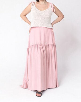 Lekki wełniany top na ramiączkach Lena - Biały, YOU by Tokarska