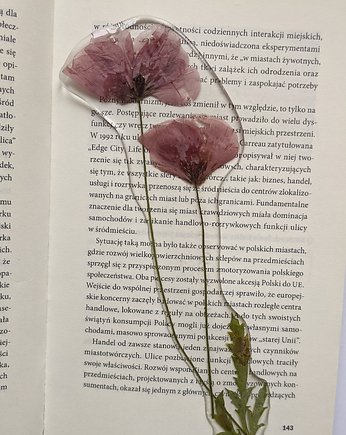 zakładka do książki maki, Sznurki i Rośliny